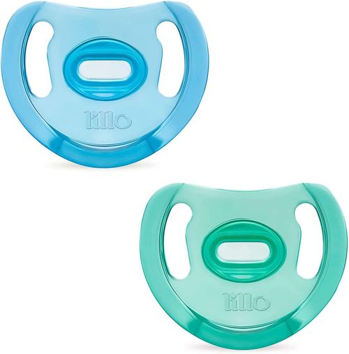 Kit Chupetas Lillo Soft Comfort Azul e Verde - 2 Uni