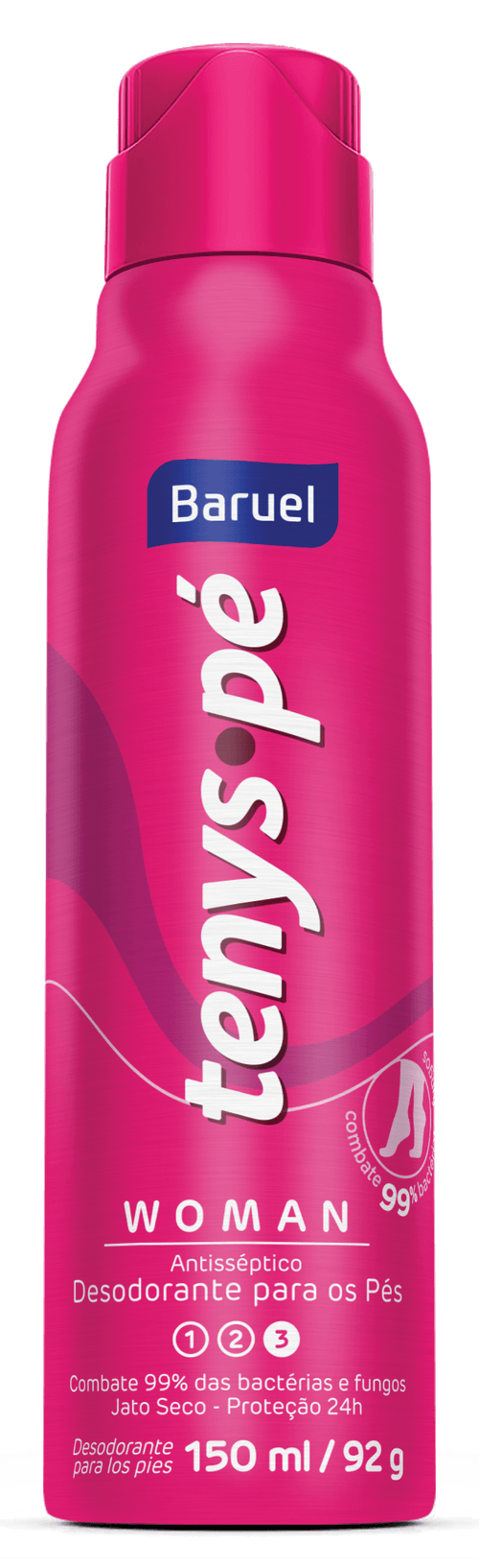 Tenys Pé Baruel Aerosol Woman - 150ml