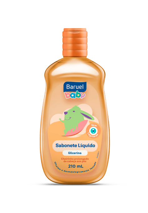 Sabonete Líquido Baruel Baby Glicerina - 210ml