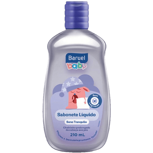 Sabonete Líquido Baruel Baby Sono Tranquilo - 210ml