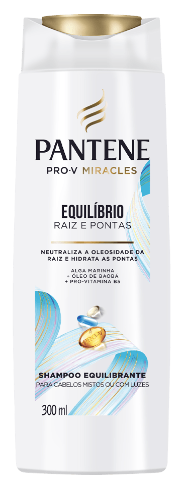 Shampoo Pantene Equilíbrio Raiz e Pontas - 300ml