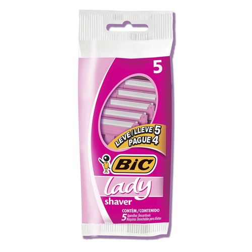 Aparelho de Depilar BIC Lady Shaver - Leve 5 Pague 4