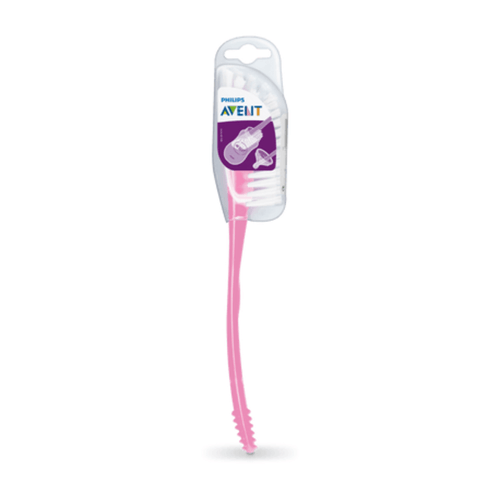 Escova de Mamadeiras e Bicos Rosa - Philips Avent