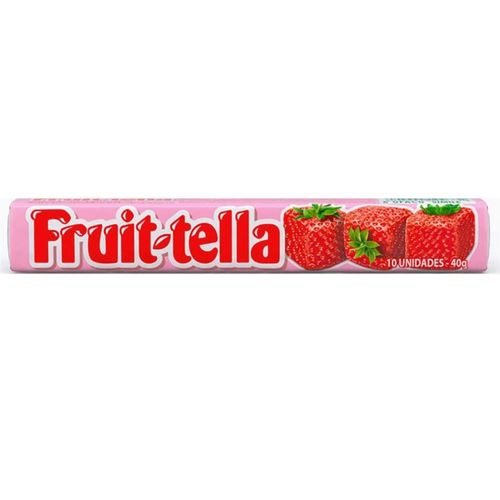 Fruit-tella Bala Mastigável Morango - 40g