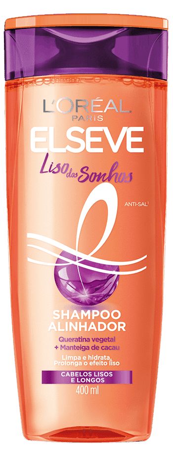 Shampoo Elseve Liso dos Sonhos - 400ml