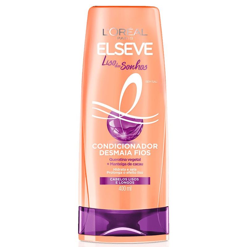 Condicionador Elseve Liso dos Sonhos - 400ml
