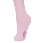 Meia Calça Infantil Trifil Balé Com Abertura Rosa - Tamanho P