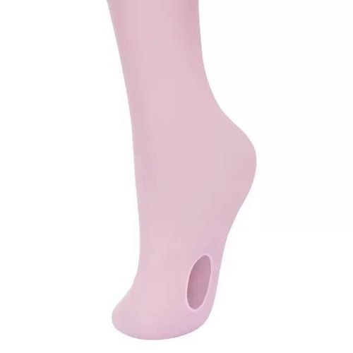 Meia Calça Infantil Trifil Balé Com Abertura Rosa - Tamanho P