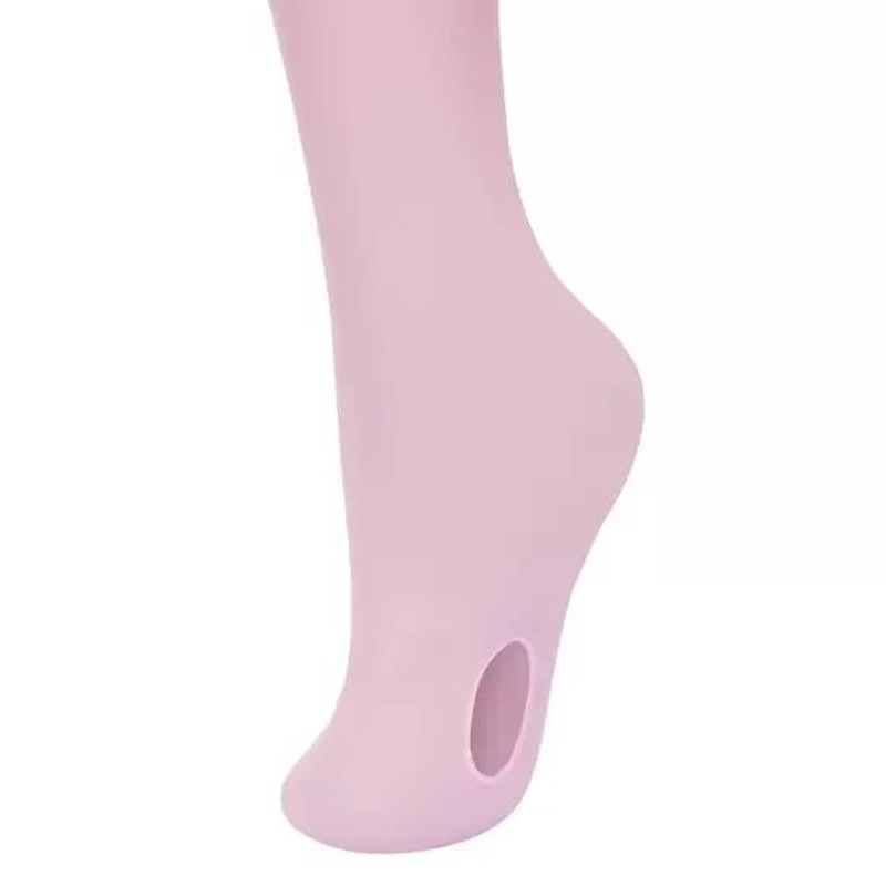 Meia Calça Infantil Trifil Balé Com Abertura Rosa - Tamanho P