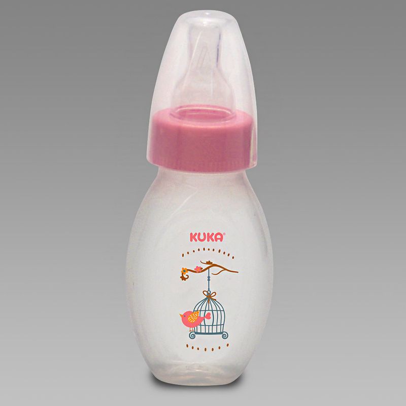 Mamadeira Kukinha Rosa - 50ml
