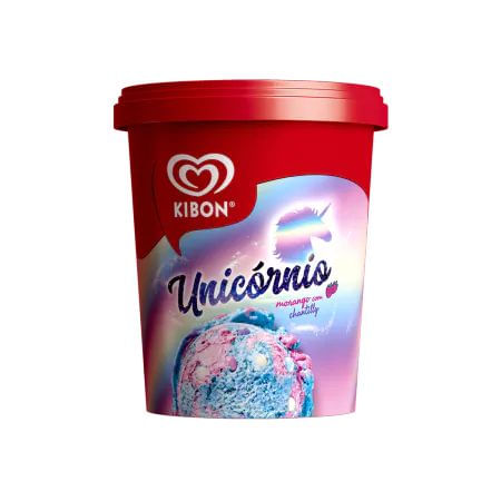 Sorvete Kibon Unicórnio - Pote 800ml