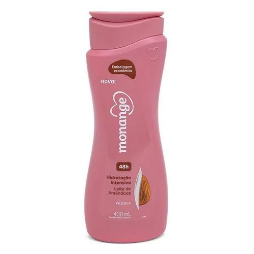 Hidratante Corporal Monange Intensiva Leite de Amêndoas - 400ml