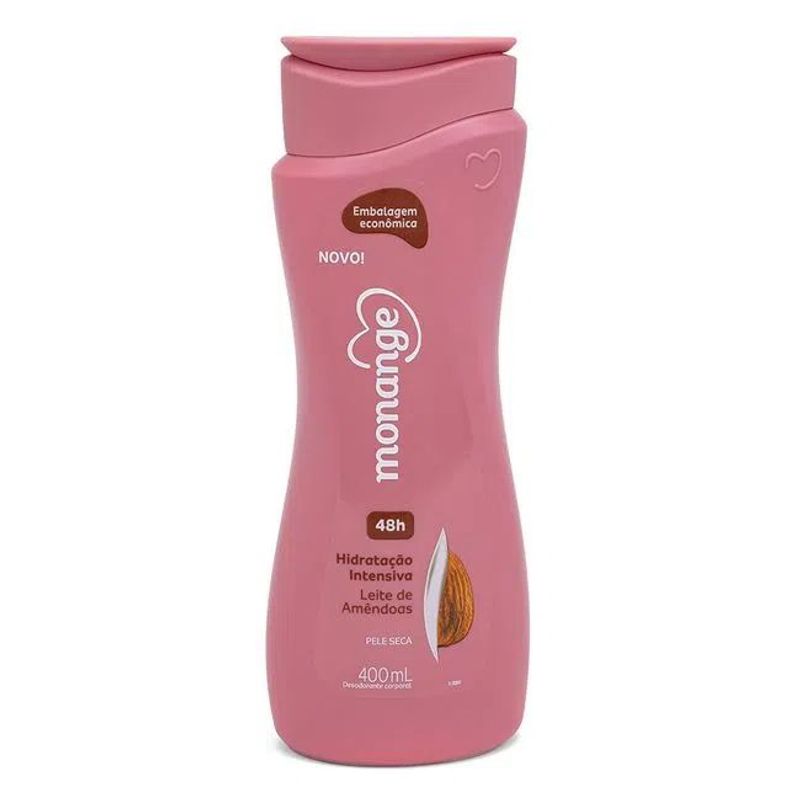 Hidratante Corporal Monange Intensiva Leite de Amêndoas - 400ml