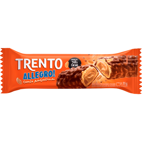 Chocolate Trento Allegro Amendoim - 35g