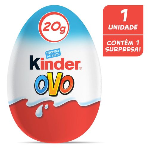 Chocolate Kinder Ovo Azul - 20g