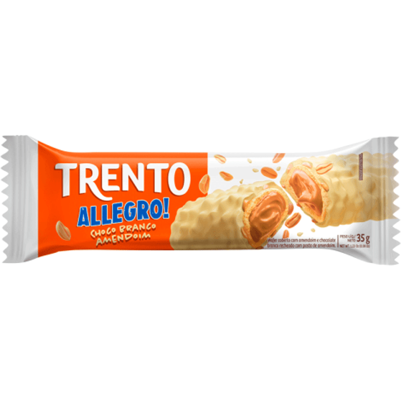 Chocolate Trento Allegro Branco - 35g