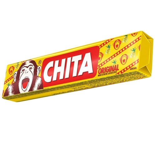 Bala Mastigável Chita Abacaxi - 35g