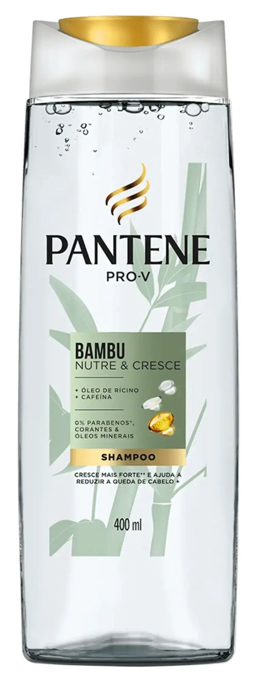 Shampoo Pantene Bambu Nutre e Cresce - 400ml