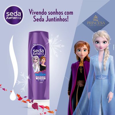 Condicionador Seda Infantil Frozen Brilho Encantado - 300ml