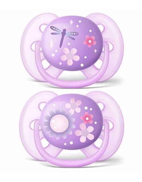 Chupeta Ultra Soft 6-18 Meses Lilás - Philips Avent