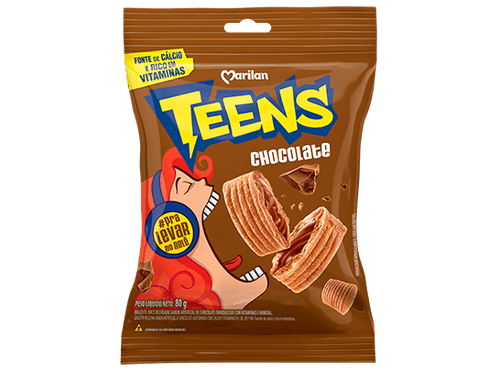Biscoito Marilan Teens Chocolate