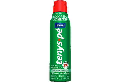Tenys Pé Baruel Aerosol Canforado - 150ml