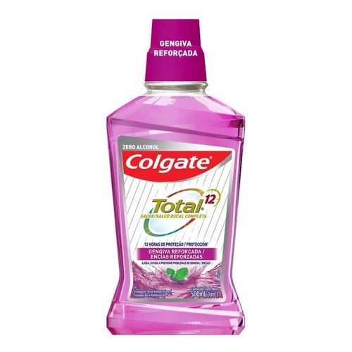 Enxaguante Bucal Colgate Total 12 Gengiva Reforçada - 500ml