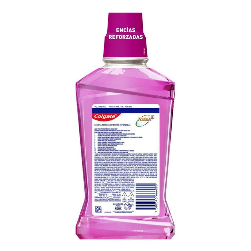Enxaguante Bucal Colgate Total 12 Gengiva Reforçada - 500ml