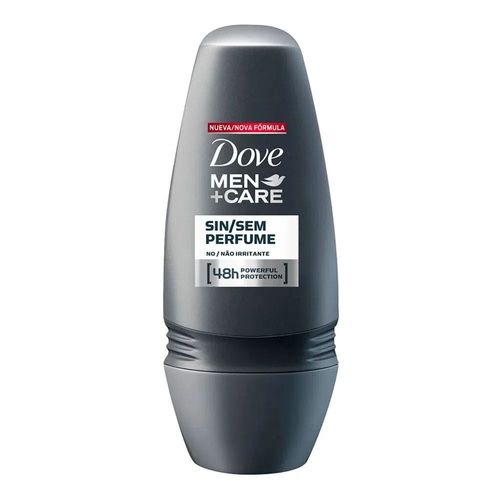 Desodorante Dove Men Roll-On Sem Perfume - 50g
