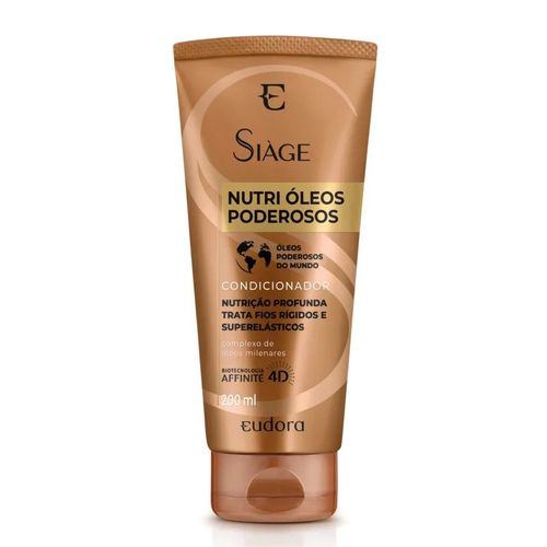 Condicionador Siàge Nutri Óleos Poderosos - Eudora 200ml