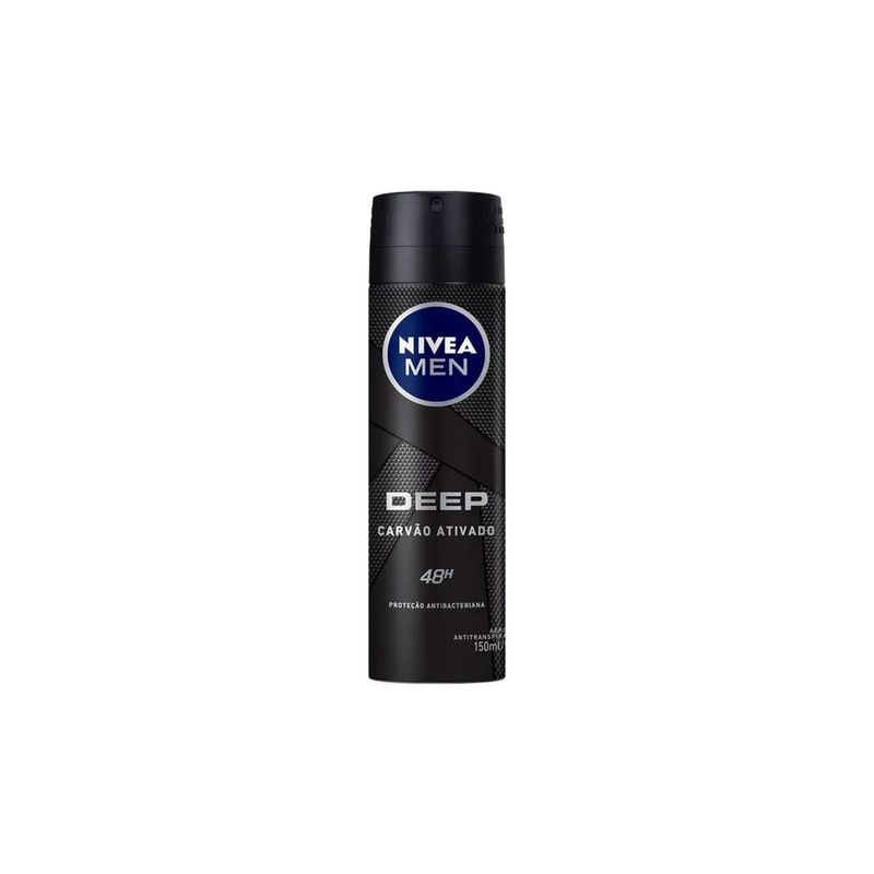 Desodorante Nivea Aerosol Masculino Deep Original - 150ml