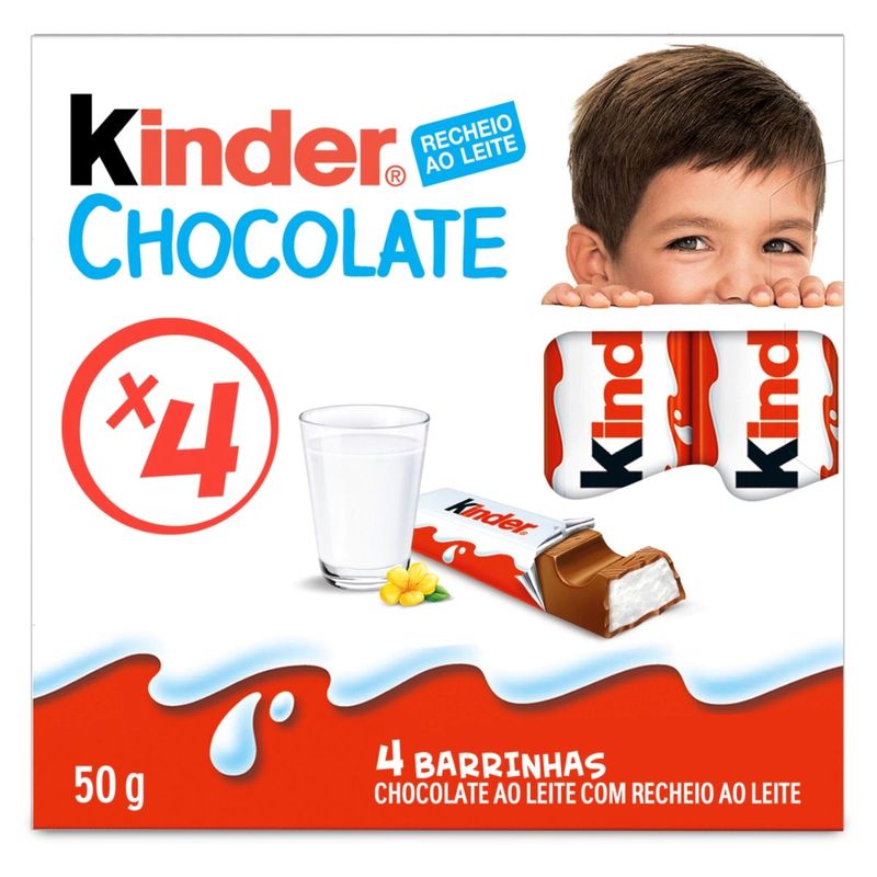 Kinder Chocolate Ao Leite - 50g