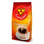 Café Torrado e Moído 3 Corações Tradicional - 500g