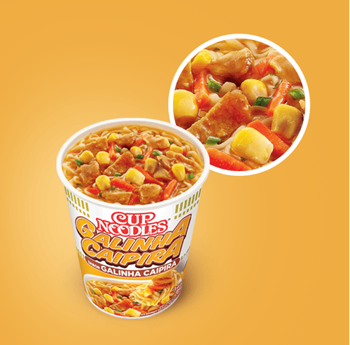 Macarrão Instantâneo Galinha Caipira Cup Noodles - 70g