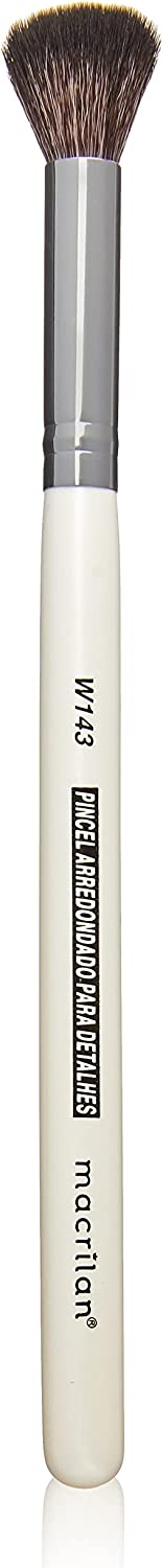 Pincel de Maquiagem Arredondado Para Detalhes W143 - Macrilan