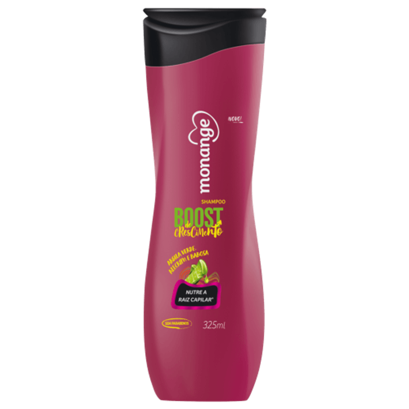 Shampoo Monange Boost de Crescimento - 325ml