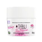 Desodorante Tabu Creme Sem Perfume - 55g