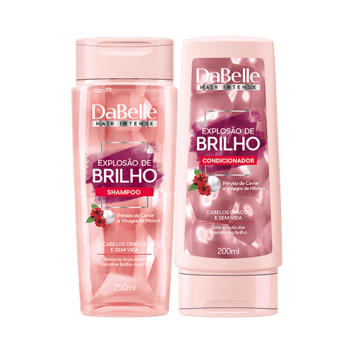 Kit Shampoo e Condicionador Explosão de Brilho - DaBelle