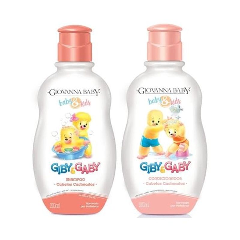 Kit Shampoo e Condicionador Giovanna Baby - Giby e Gaby