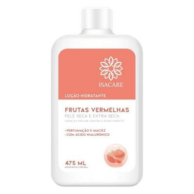 Loção Hidratante Frutas Vermelhas Isacare - 475ml