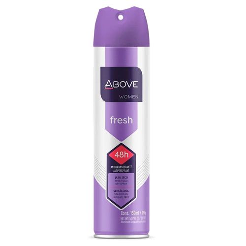 Desodorante Above Aerosol Women Fresh - 150ml