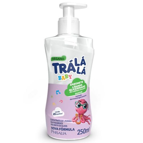 Sabonete Líquido Suave Trá Lá Lá Baby - 250ml