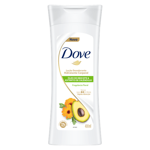 Hidratante Corporal Dove Óleo de Abacate - 400ml