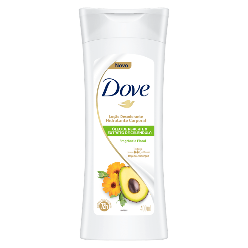Hidratante Corporal Dove Óleo de Abacate - 400ml