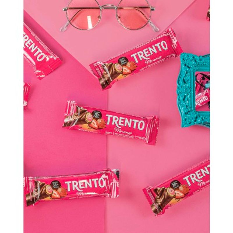Chocolate Trento Morango - 32g