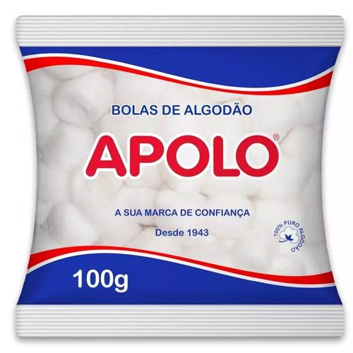 Algodão Apolo Bolas - 100g