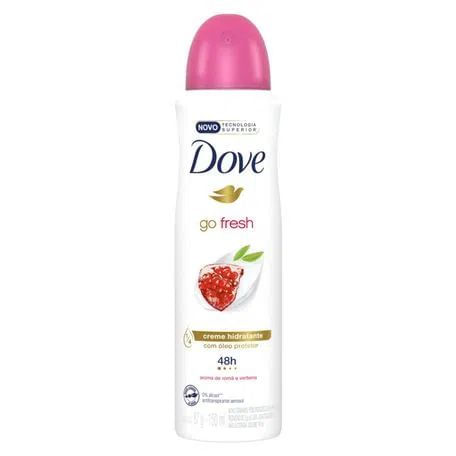 Desodorante Dove Women Aerosol Go Fresh Romã e Verbena - 150ml