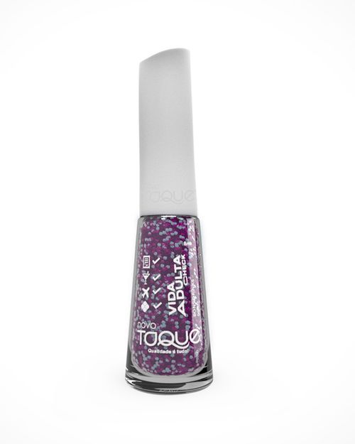Esmalte Novo Toque - Bons Drinks Glitter