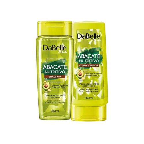 Kit Shampoo e Condicionador - DaBelle Abacate Nutritivo
