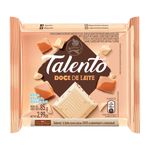 Barra de Chocolate Talento Branco Doce de Leite - 85g